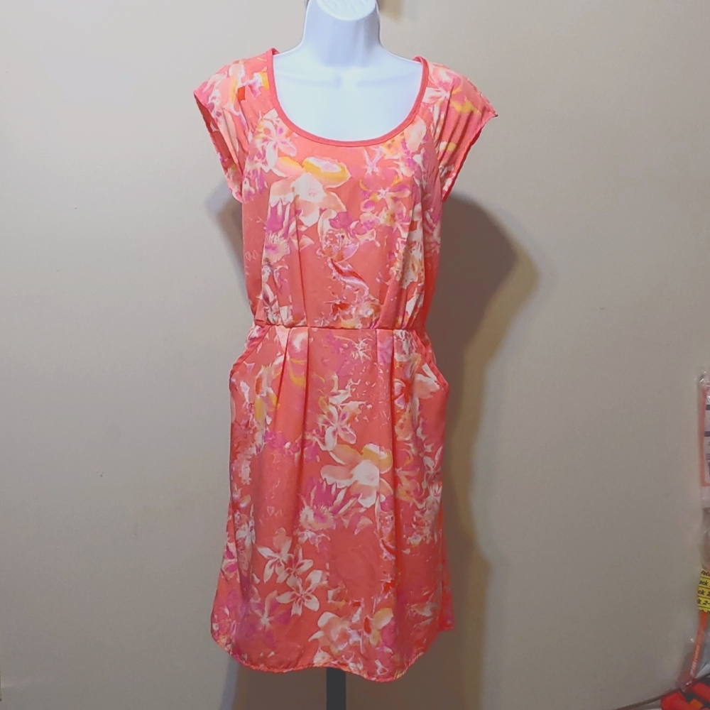 Mossimo tropical print size small dress
